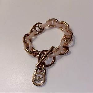 Michael Kors Rose Gold Toggle Bracelet